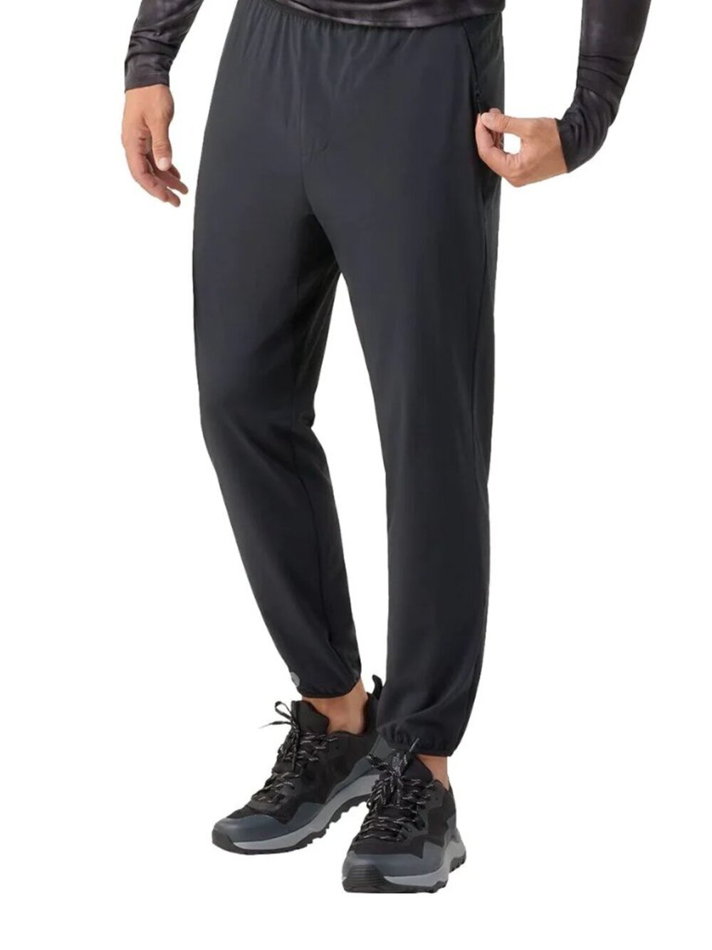 SmartWool Men's Active Tech Regular Fit Breathable Lightweight Pant Black, sz XL